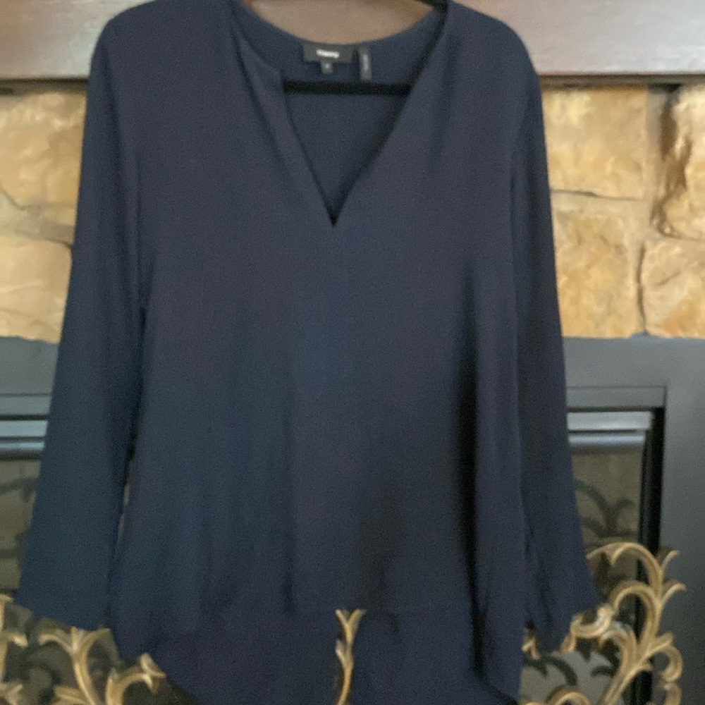 Theory black blouse worn 2 times.